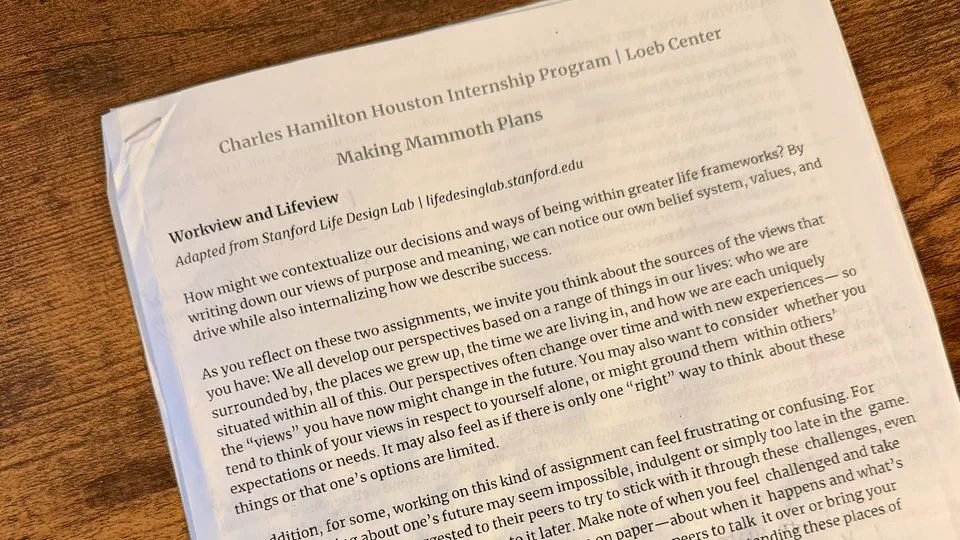 🌿 A Manifesto on Work and Life — Rediscovered in a College Attic