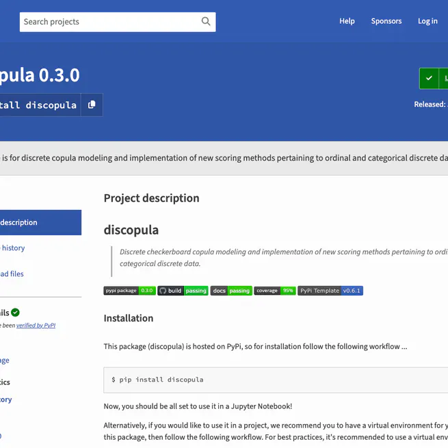 Discopula: Scalable Checkerboard Copula Modeling for Categorical Data